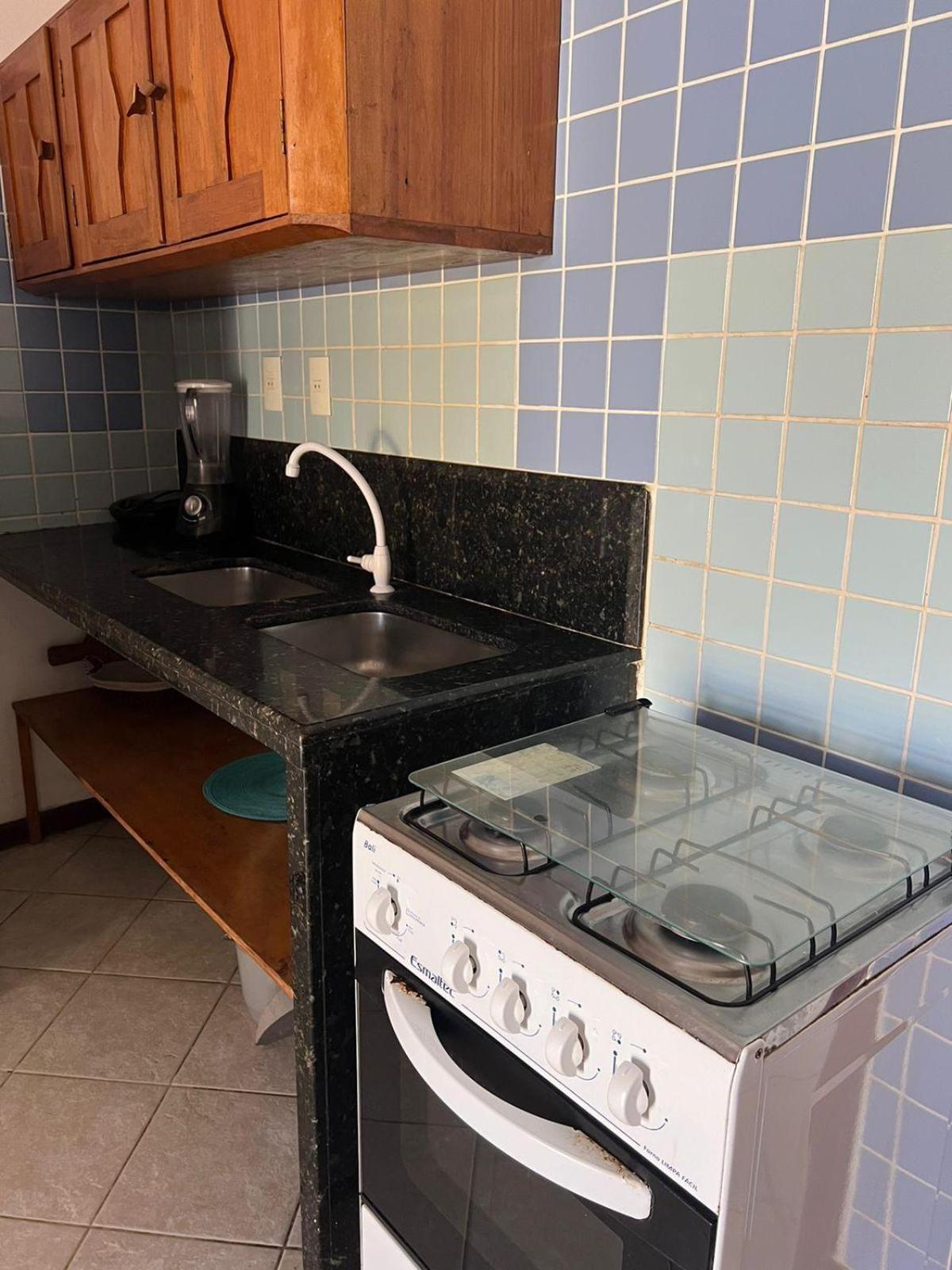 Apartamento Terreo Dois Quartos Wifi E Piscina 포르투세구로 외부 사진